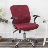 Simple Stretchable Office Chair Cover Set