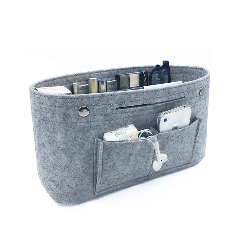 Makeup Storage Organizer with Felt Cloth Insert (Travel)