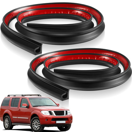 Saysurey 2 Pcs Car Wire Hider Total 3.28 ft Car Concealed Wire Cover for Roof Light Bar with Adhesive Backing for Hide Wires for Roof Rack Light Bar