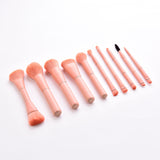 10-Piece Makeup Brush Set with Beauty Tools