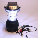 36 LED Outdoor Solar Camping Lantern with USB and Hand Crank