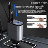 Retractable Metal Car Charger