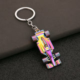 F1 Car Keychain Gift - Creative 3D Metal Pendant