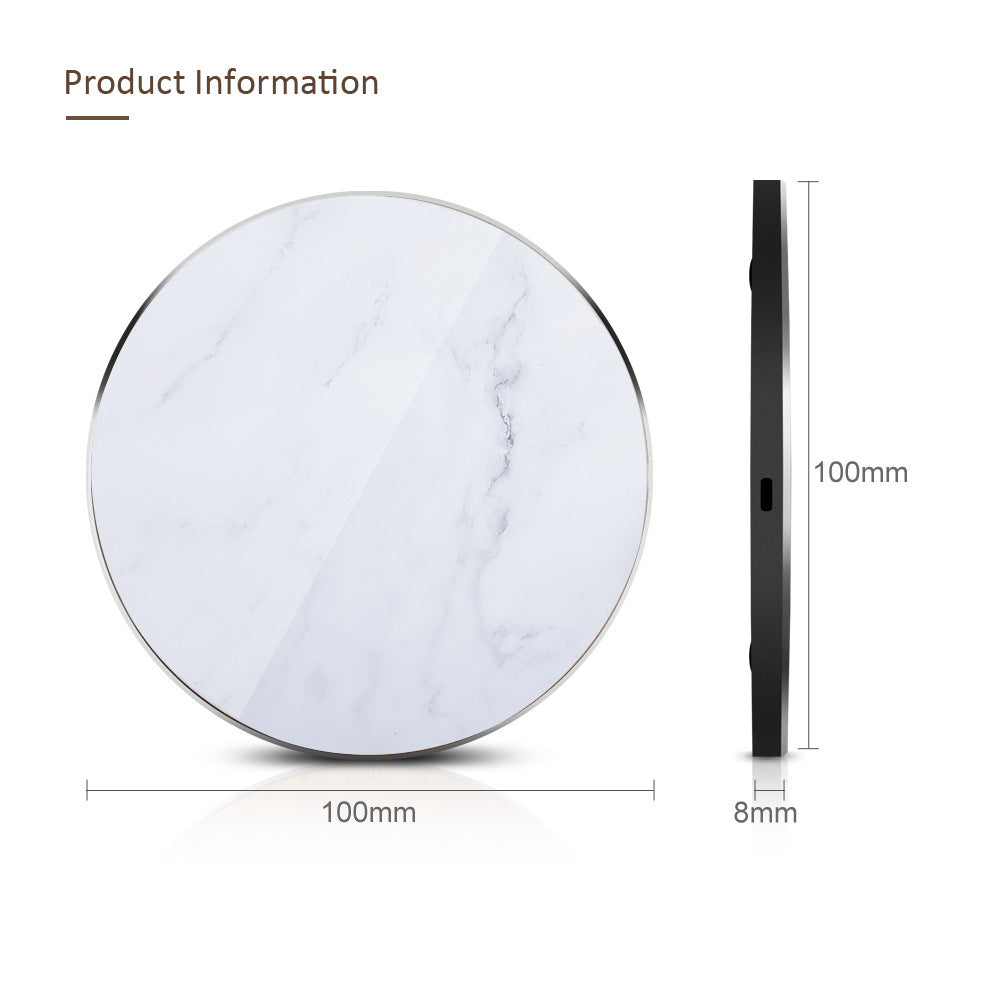 Marble-Style Wireless Charging Pad