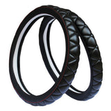 Crystal Crown Steering Wheel Cover for Car Interior 37-38CM