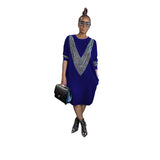YZ1224 Women's Casual Loose Dress for Fall/Winter