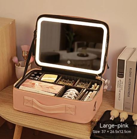 LED Light Cosmetic Bag