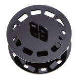 10-Hole Black Round Makeup Brush Holder
