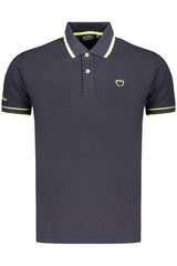 Kisses & Hugs Men's Blue Short-Sleeved Polo Shirt