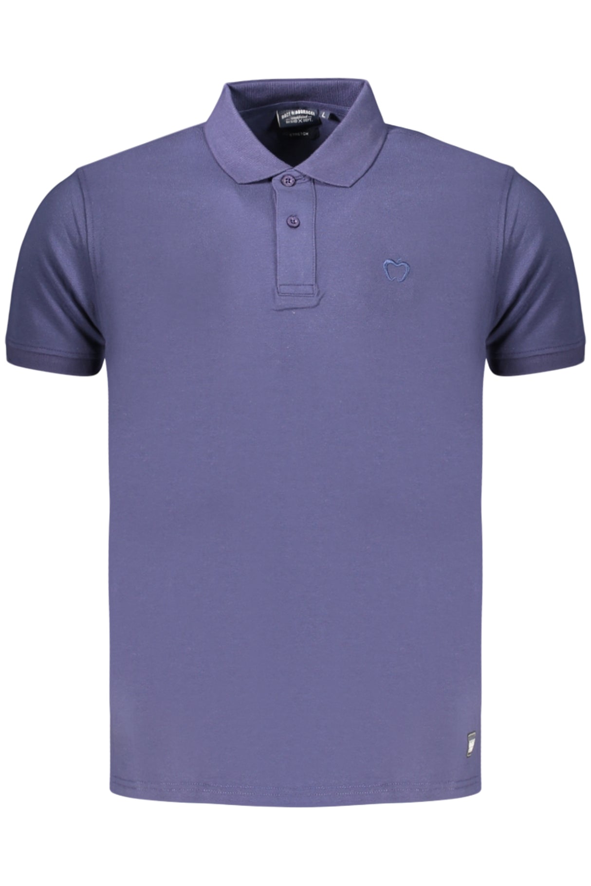 Kisses & Hugs Men's Blue Short-Sleeved Polo Shirt
