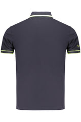 Kisses & Hugs Men's Blue Short-Sleeved Polo Shirt