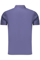Kisses & Hugs Men's Blue Short-Sleeved Polo Shirt