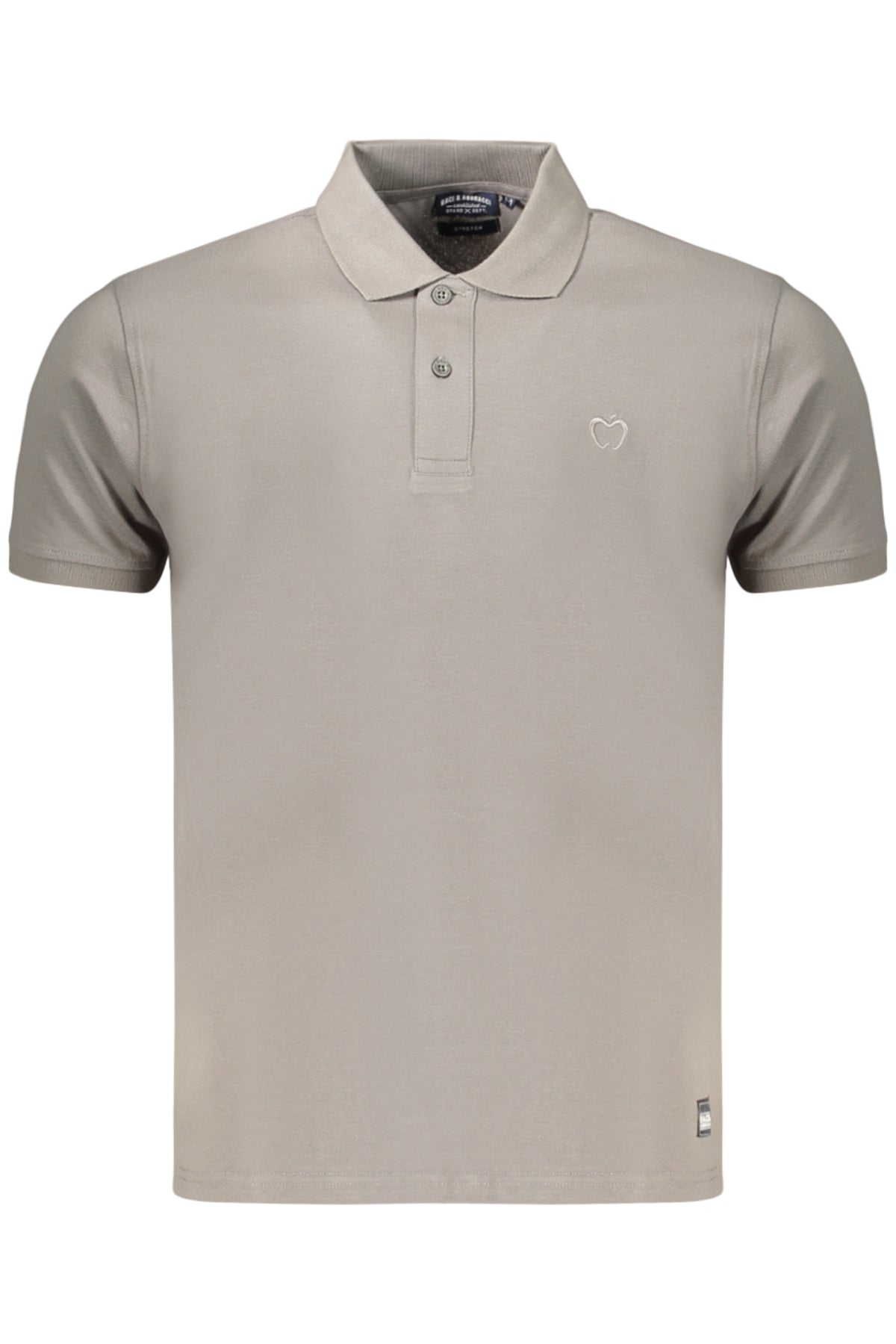Kisses & Hugs Men's Grey Short-Sleeved Polo Shirt