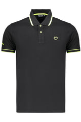Kisses & Hugs Men's Short-Sleeved Black Polo Shirt