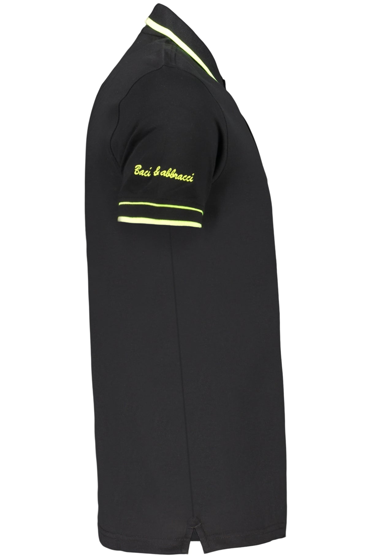 Kisses & Hugs Men's Short-Sleeved Black Polo Shirt
