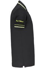 Kisses & Hugs Men's Short-Sleeved Black Polo Shirt