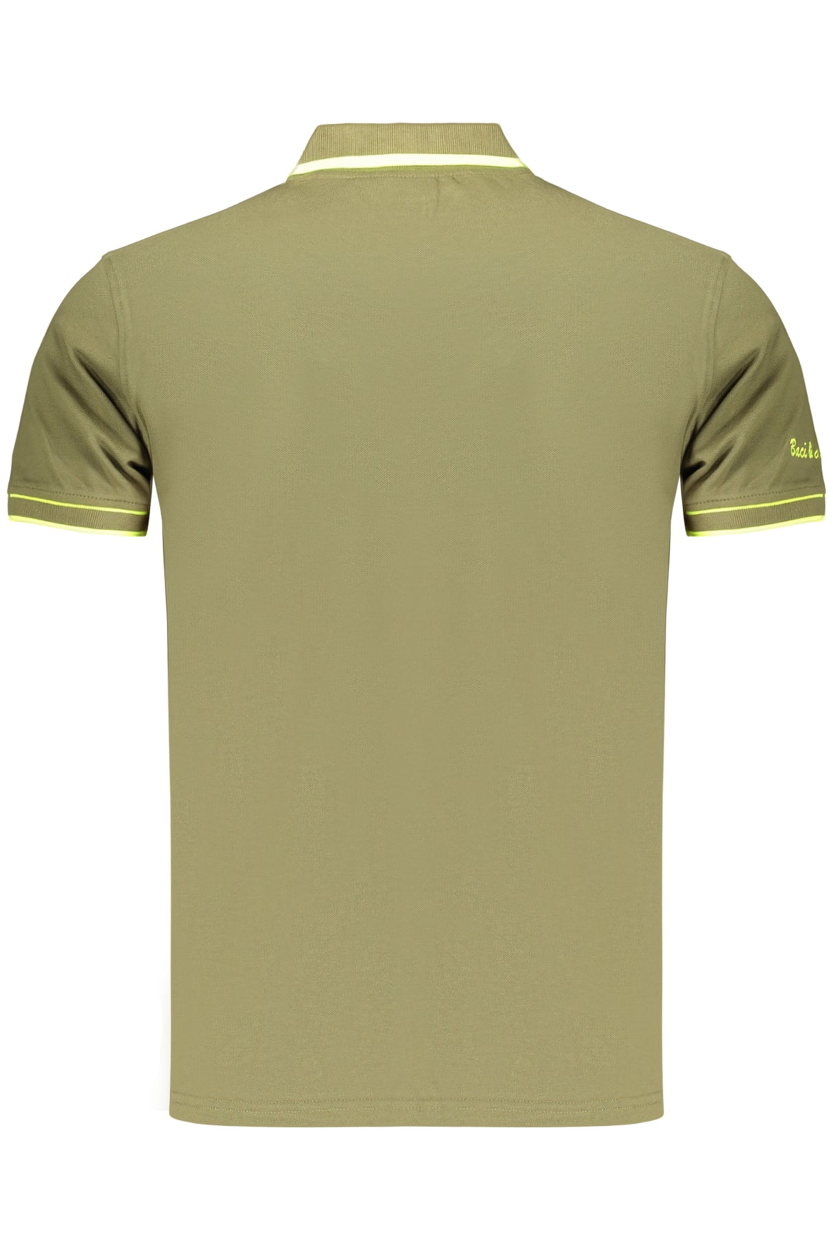 Kisses & Hugs Men's Green Short-Sleeved Polo Shirt