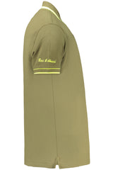 Kisses & Hugs Men's Green Short-Sleeved Polo Shirt