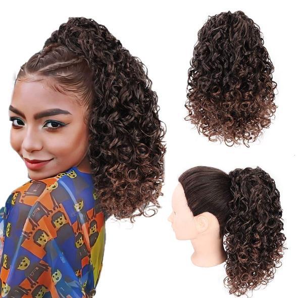 Curly Stretch Mesh Hair Bag for Wigs