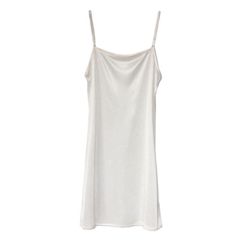Thin Shoulder Strap Spring & Summer Dress Slip Petticoat