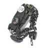 Multifunctional Paracord Survival Bracelet for Camping