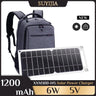 6W Solar Panel Portable USB Charger for Camping