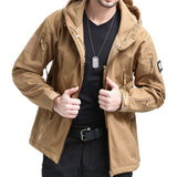 Men's Tactical Waterproof Shark Skin Outdoor Jacket