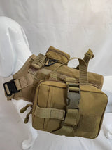 Outdoor Multifunctional Dog Vest with Water Bottle Pouch