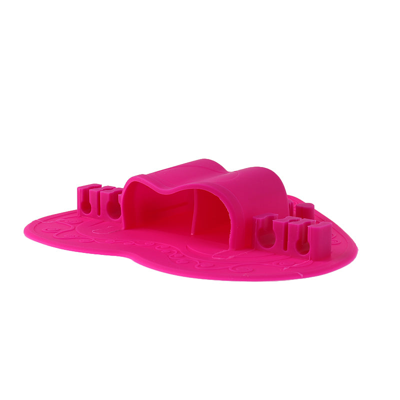 Portable Silicone Makeup Brush Holder with Suction Cup