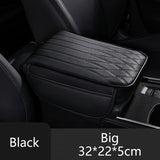 Universal Leather Memory Foam Car Armrest Cushion Support