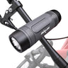 Zealot Portable Bluetooth Speaker Bike Speaker Bluetooth Speaker Handlebar sepaker IPX5 Waterproof LED Torch Light MIC/TF/AUX for Home Outdoor Hiking Camping iOS Andoird -Gray