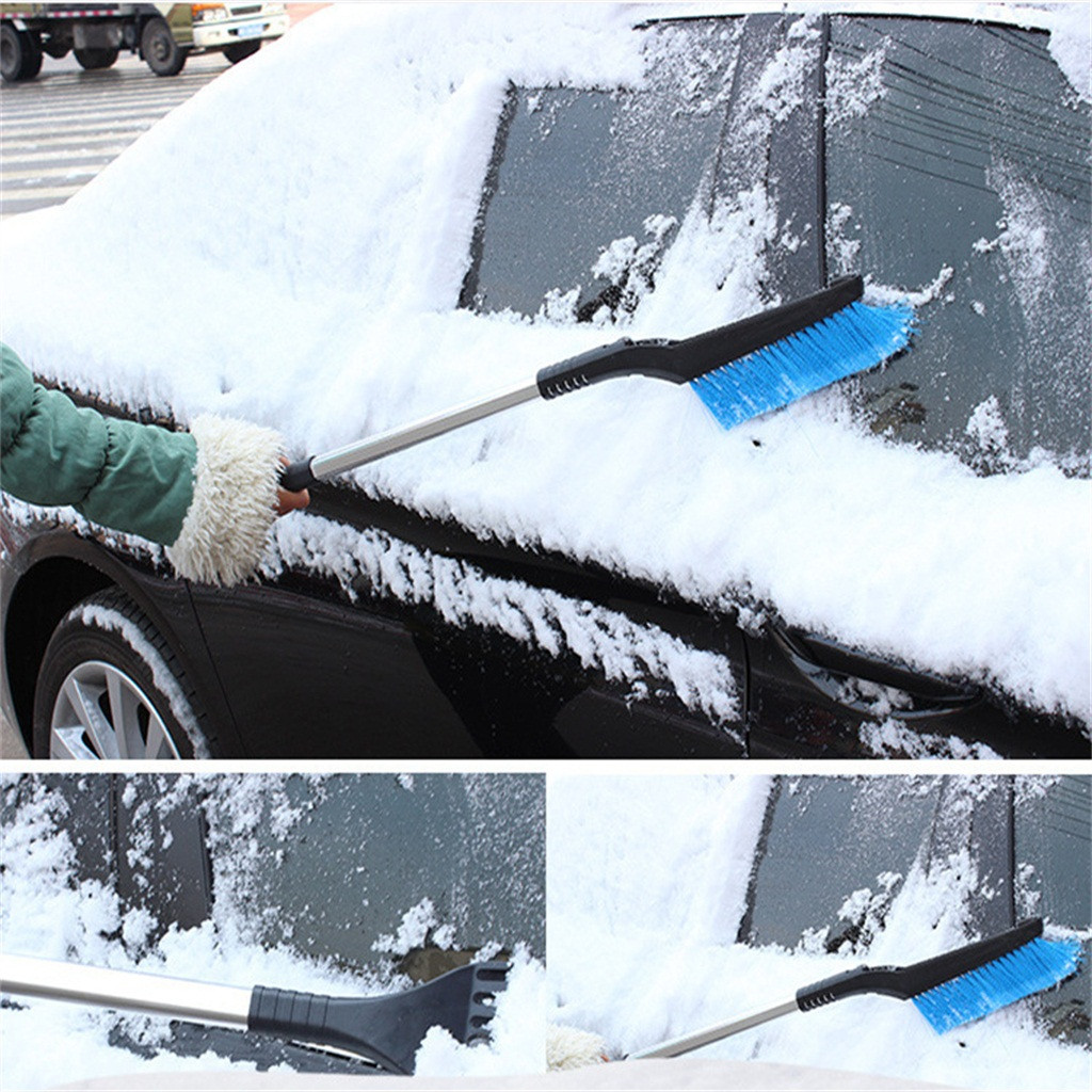 Multi-Functional Telescopic Car Snow Shovel Tool