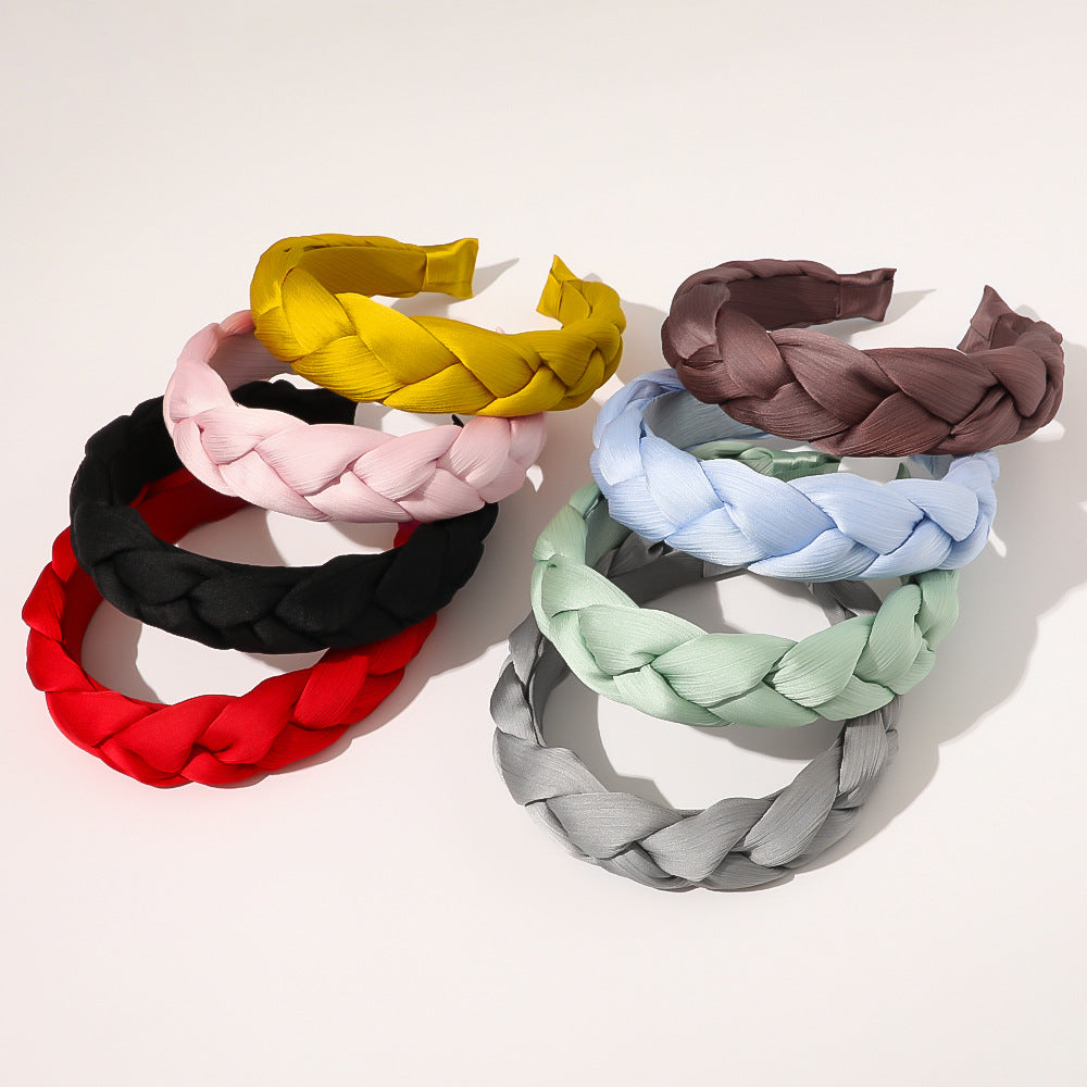 Cross Elastic Fabric Headband for Women - Yoga Accessory