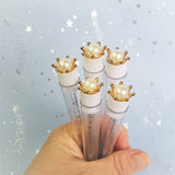 New Style Eyelash Extension Brush with Diamond Crown Design