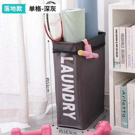 Yoga Mat Storage Organizer with Large Racket Basket