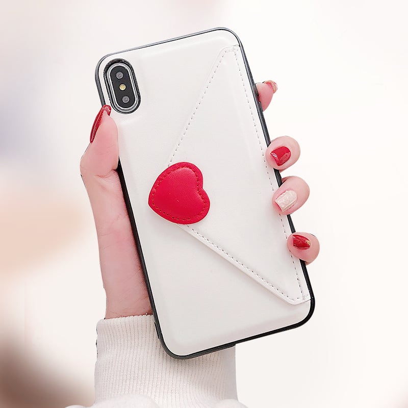 Love Envelope Card Holder Phone Case