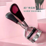 New Eyelash Curler with Wide Angle D-Handle Tweezers