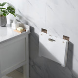 Wall-Mounted Laundry Basket with Multifunctional Storage