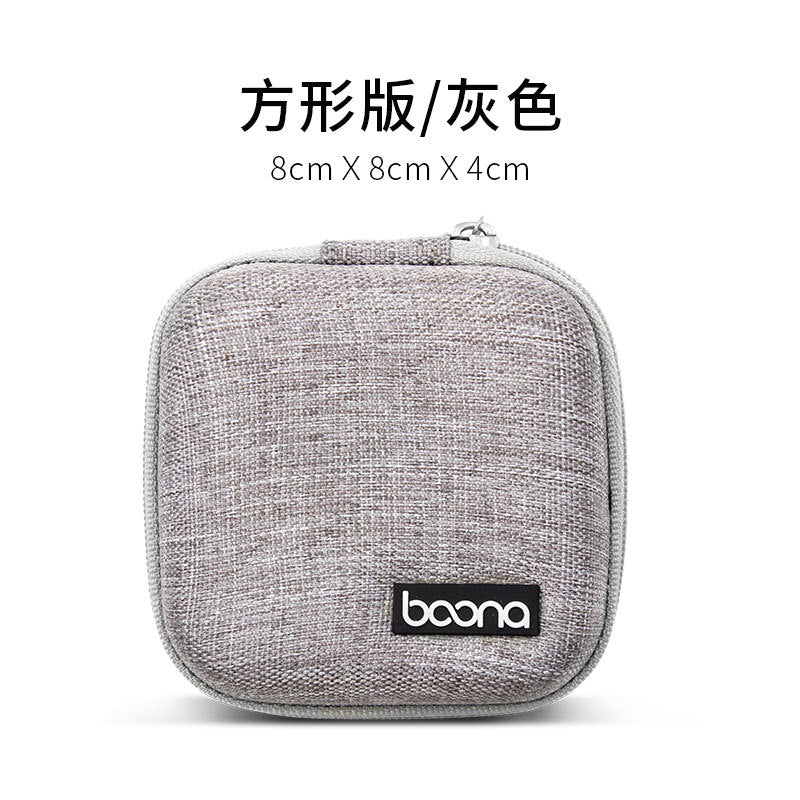 Bluetooth Earphone Storage Bag with Charger Organizer