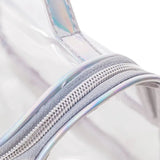 Large Waterproof Transparent Toiletry Makeup Bag with Handle