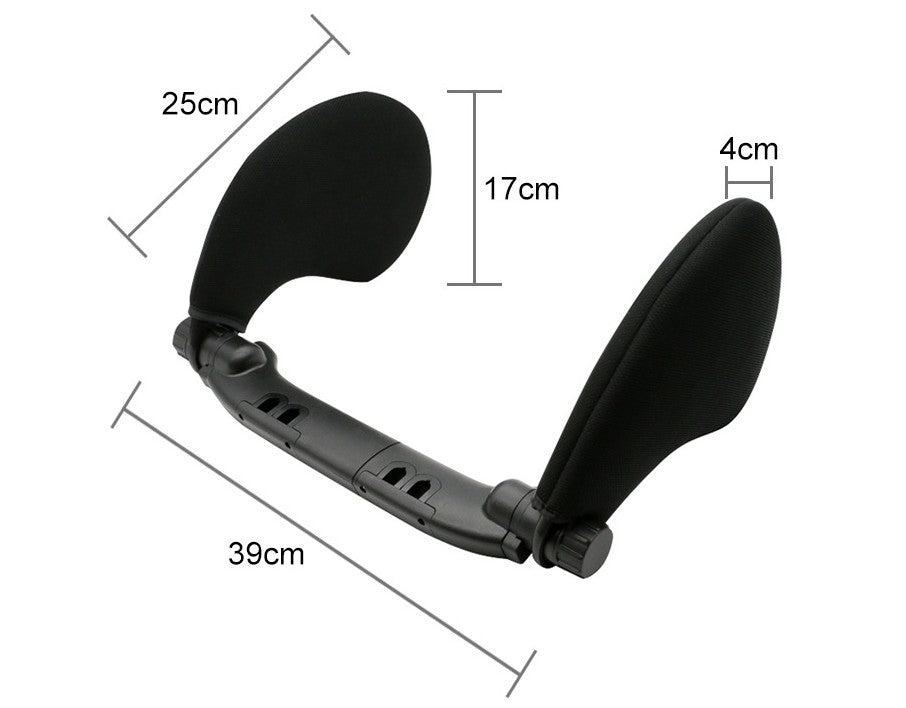 Car Headrest with Neck Support Cushion