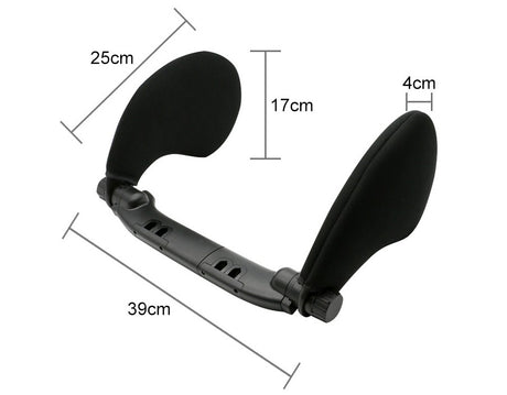 Car Headrest with Neck Support Cushion