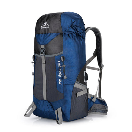 USB Charging Backpack for Outdoor Travel and Mountaineering