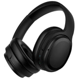 commalta Hybrid Active Noise Cancelling Bluetooth Headphones Over Ear Wireless Headphones Bluetooth 5.2 Headset Immersive Sound Deep Bass Headphones 30 Hours Playtime True Black