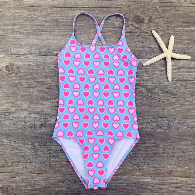 Unicorn One-Piece Swimsuit for Girls