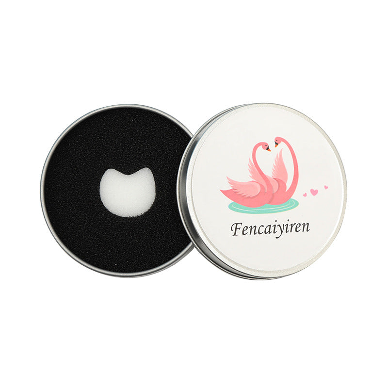 Makeup Brush Dry Cleaning Sponge and Scrubber Box