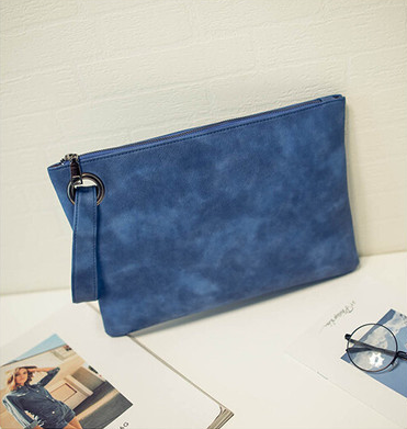 Dark Grain PU Casual Office Bag