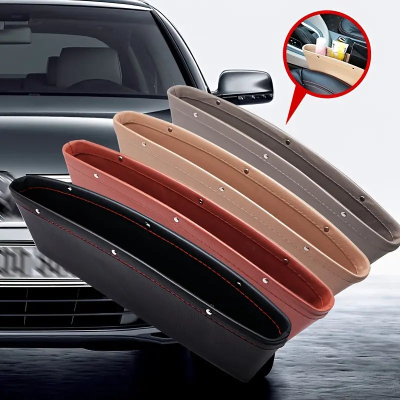 Universal Car Seat Organizer with Adjustable Pockets