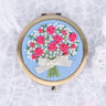 DIY Embroidery Kit for Makeup Mirror Beginners