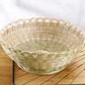 Bamboo Lotus-Shaped Fruit Basket for Home Storage